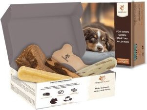Produktbild von Wildfang ® Kauwurzel / Kauspielzeug Paket Hundebox - Kauspaß M