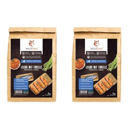 Produktbild von Wildfang Maxi Adult Trockenfutter mit Lachs und Forelle - 2 x 2 kg