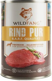 Produktbild von Wildfang Nassfutter Rind pur BARF Qualität - 400 g