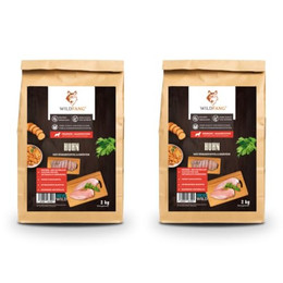 Produktbild von Wildfang Premium getreidefreies Hundetrockenfutter Adult mit Huhn & Kräutern - 2 x 2 kg