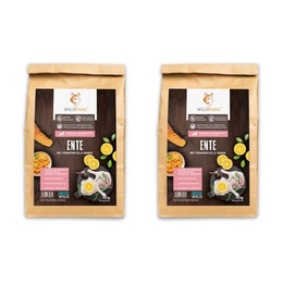 Produktbild von Wildfang Premium getreidefreies Hundetrockenfutter Ente mit Süßkartoffel & Orange - 12 kg