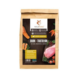 Produktbild von Wildfang Premium getreidefreies Hundetrockenfutter Huhn, Truthahn & Lachs - 2 kg