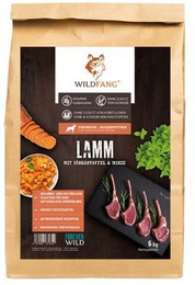 Produktbild von Wildfang Premium getreidefreies Hundetrockenfutter Lamm mit Süßkartoffel & Minze - 2 kg