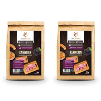 Produktbild von Wildfang Premium getreidefreies Hundetrockenfutter mit Kaninchen - 2 x 2 kg