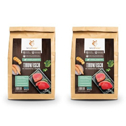 Produktbild von Wildfang Premium getreidefreies Hundetrockenfutter Thunfisch mit Süßkartoffel & Brokkoli - 12 kg