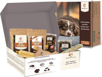 Produktbild von Wildfang Welpen Paket "Willkommen Fellnase Mini"