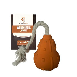 Produktbild von Wildfang Wurfkürbis "Winnie" Kauspielzeug aus Naturkautschuk