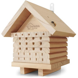 Produktbild von WILDLIFE HOME Bienenhotel aus Naturholz