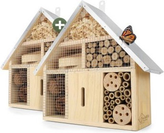 Produktbild von WILDLIFE HOME Insektenhotel mit Metalldach