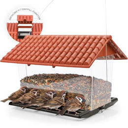 Produktbild von WILDLIFE HOME Vogelhaus XL zum Aufhängen für Wildvögel - 2,5 kg