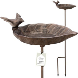 Produktbild von WILDLIFE HOME Vogeltränke auf Stab aus Gusseisen