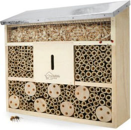 WILDLIFE HOME Wildbienen-Villa mit Metalldach – Bild 1 von 3
