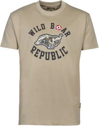 Produktbild von Wildschweinschnauze T-Shirt PERCUSSION Wild Boar Republic