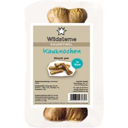 Produktbild von Wildsterne Kauknochen Hirsch pur