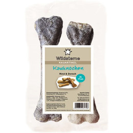 Produktbild von Wildsterne Kauknochen Rind + Dorsch