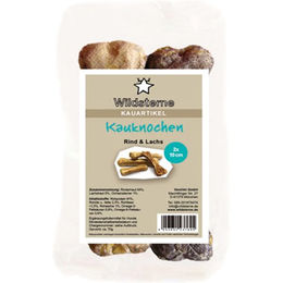 Produktbild von Wildsterne Kauknochen Rind + Lachs