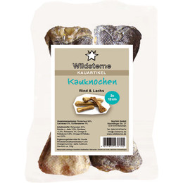 Produktbild von Wildsterne Kauknochen Rind + Lachs
