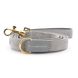 Produktbild von William Walker City Leder Hundeleine Grau