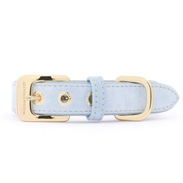 Produktbild von William Walker Leder Hundehalsband Hellblau L