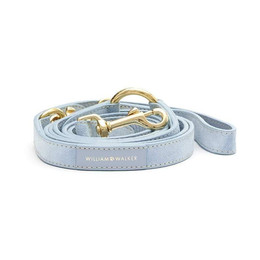 Produktbild von William Walker Leder Hundeleine Hellblau