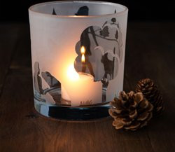 Produktbild von Windlicht Hundeliebe