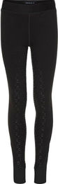Produktbild von Winterreitleggings full grip Mädchen Equipage Java