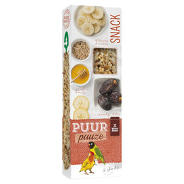 Produktbild von Witte Molen Puur Pauze Sticks Honig & Dattel - 60 g