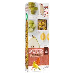 Produktbild von Witte Molen Puur Pauze Sticks Kanarien Apfel & Birne - 60 g