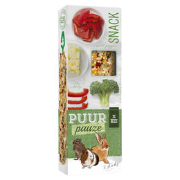 Produktbild von Witte Molen Puur Pauze Sticks Paprika & Brokkoli - 110 g