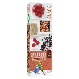 Produktbild von Witte Molen Puur pauze Sticks Wellensittich Him- & Holunderbeere - 60 g