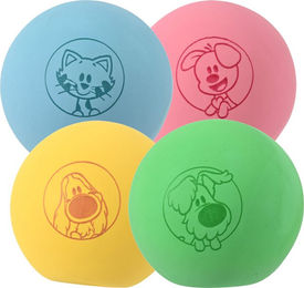 Woezel & Pip Latex-Spielball - Grün – Bild 1 von 5