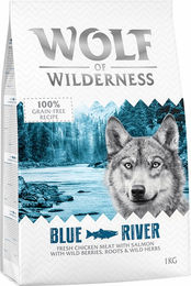 Produktbild von Wolf of Wilderness Adult Blue River Lachs - 1 kg