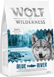Produktbild von Wolf of Wilderness Adult Blue River Lachs - 400 g