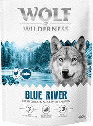 Produktbild von Wolf of Wilderness Adult "Blue River" Lachs - getreidefrei - 400 g Neue Rezeptur