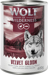 Produktbild von Wolf of Wilderness Adult mit frischem rotem Fleisch - 6 x 400 g