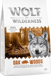 Produktbild von Wolf of Wilderness Adult Oak Woods Wildschwein - 1 kg