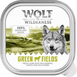 Produktbild von Wolf of Wilderness Adult Single Protein Green Fields Lamm - 6 x 300 g