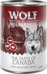 Produktbild von Wolf of Wilderness Adult The Taste Of Canada - 6 x 400 g