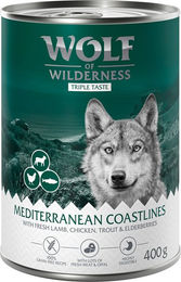 Produktbild von Wolf of Wilderness Adult The Taste Of The Mediterranean - 6 x 400 g