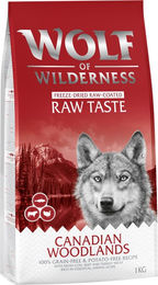 Produktbild von Wolf of Wilderness Canadian Woodlands Rind, Kabeljau & Truthahn - 5 x 1 kg