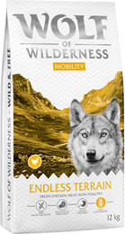Produktbild von Wolf of Wilderness "Explore The Endless Terrain" Mobility - getreidefrei - 12 kg: neue Rezeptur