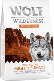 Produktbild von Wolf of Wilderness Explore The Mighty Summit Performance - 5 x 1 kg