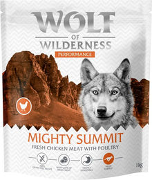 Produktbild von Wolf of Wilderness "Explore The Mighty Summit" Performance - getreidefrei - 1 kg: neue Rezeptur