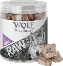 Produktbild von Wolf of Wilderness Gefriergetrocknete RAW Snacks Entenhälse - 4 x 90 g