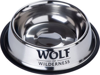 Produktbild von Wolf of Wilderness Rutschfester Edelstahlnapf für Hunde - 2 x 850 ml