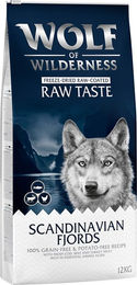 Produktbild von Wolf of Wilderness Scandinavian Fjords Rentier, Huhn & Lachs - 2 x 12 kg