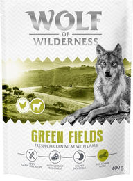 Produktbild von Wolf of Wilderness Senior "Green Fields" Lamm - getreidefrei - 400 g: neue Rezeptur