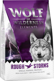 Produktbild von Wolf of Wilderness Sensitiv Rough Storms Ente - 1 kg