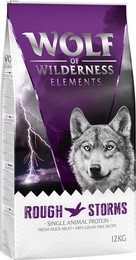 Produktbild von Wolf of Wilderness Sensitiv Rough Storms Ente - 2 x 12 kg