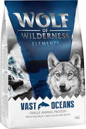 Produktbild von Wolf of Wilderness Sensitiv Vast Oceans Fisch - 5 x 1 kg